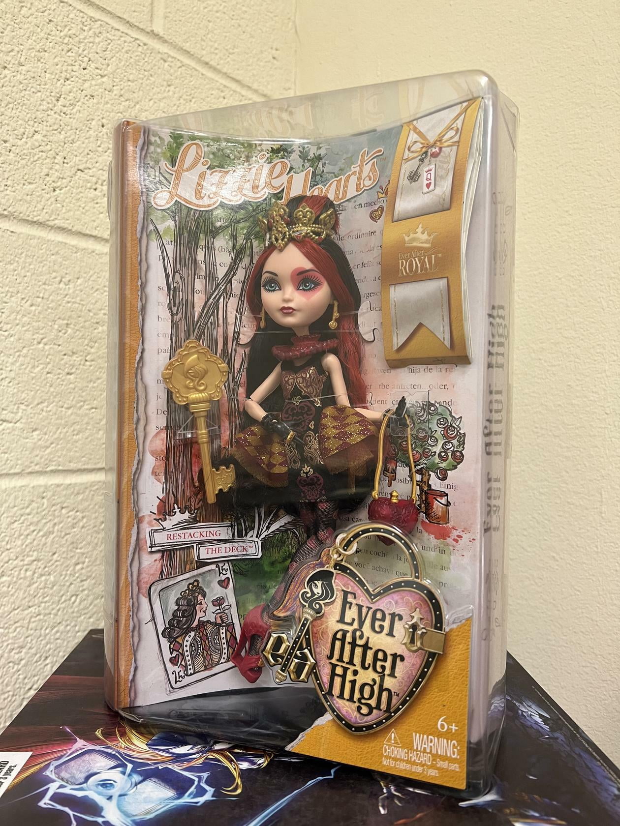 Ever After High Doll Lizzie Hearts 1st Chapter Gold Crown