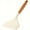 White, variant on 1pc, Wide Silicone Spatula, Japanese Tamagoyaki Spatula With Wooden Handle, Non-Stick Cooking Turner, Kitchen Utensils, Kitchen Accessories