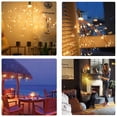 thumbnail image 6 of 200 LED Hanging Sphere String Lights, Battery Operated Starburst Lights with 8 Modes Dimmable Remote Control(Warm White), 6 of 7