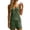 Army Green#womens vacation sets plus size, variant on Moxiu Two Piece Sets for Women Summer Spaghetti Strap V Neck Vest Top with Button Decor and Bermuda Shorts Work Office Outfits Purple,XL