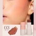 thumbnail image 1 of yievot Lazy High-gloss Repairing Rouge Matte Blush Stick Multi-functional Makeup Stick, 1 of 2