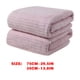 thumbnail image 2 of Sofa Vama Ropa de Cama Toalla de terciopelo de 2 piezas para adultos, uso diario en casa, absorbente, para cabello seco, sin decoloración, toalla de playa con estampado de tiras. for Navideño, 2 of 2