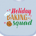 thumbnail image 4 of Inktastic Christmas Holiday Baking Squad Boys or Girls Baby Bib, 4 of 4