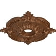 thumbnail image 3 of Ekena Millwork 28 3/8"OD x 3 3/4"ID x 1 5/8"P Benson Classic Ceiling Medallion (Fits Canopies up to 6 1/2"), Hand-Painted Polished Copper, 3 of 6