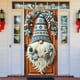 thumbnail image 4 of Decoraciones navideñas, adornos navideños, regalos navideños, decoración de cortina de puerta navideña, cubierta de puerta, diseño de escena navideña, cubierta de fondo, arreglo de cortina de puerta, 4 of 5