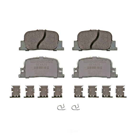 Disc Brake Pad Set Fits select: 2000-2001 TOYOTA CAMRY, 2000-2001 LEXUS ES