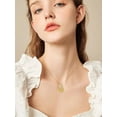 thumbnail image 2 of CACA LADY Mom necklace for Women from Daughter 925 Sterling Silver 14k Gold Plated Mother and 1 Daughters 1 son Necklace Daughter Gift from Mom, 2 of 6