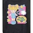 thumbnail image 3 of Polly Pocket - Polly Pocket Grid - Women's French Terry Long Sleeve Shirt, 3 of 5