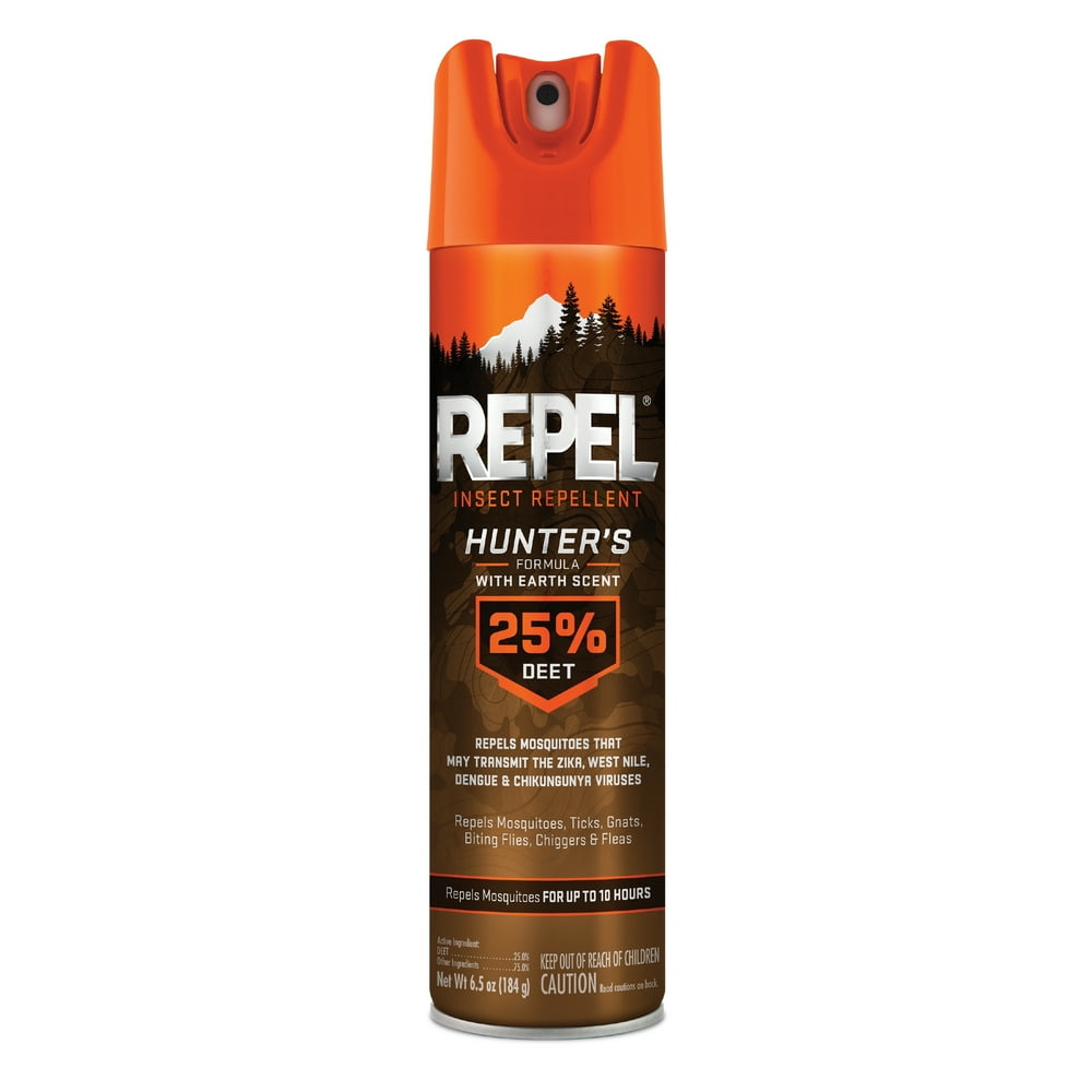 Repel Insect Repellent Hunter's Earth Scent Aerosol, 6.5Ounce