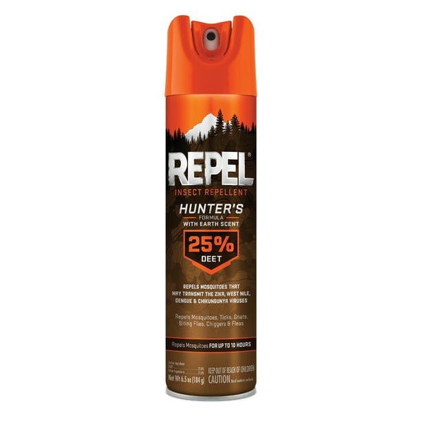 Repel Insect Repellent Hunter's Earth Scent Aerosol, 6.5Ounce