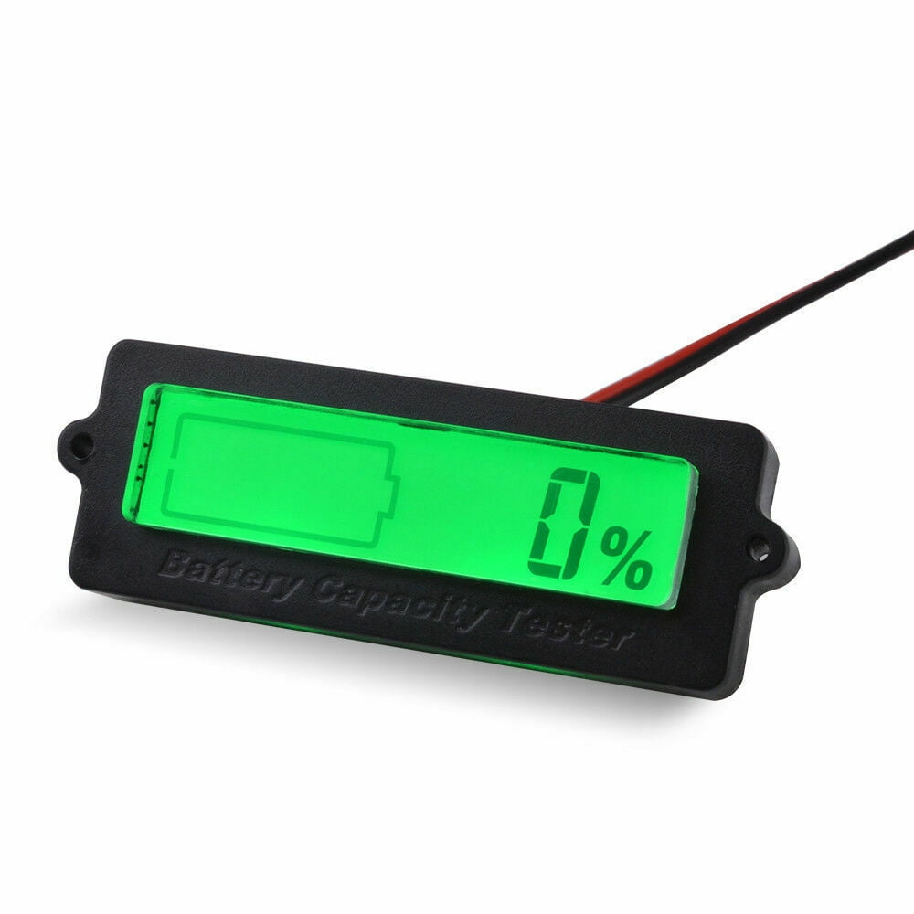 LCD Monitor LY6 12V-48V Lead-acid Lithium-ion Battery Capacity Tester Indicator