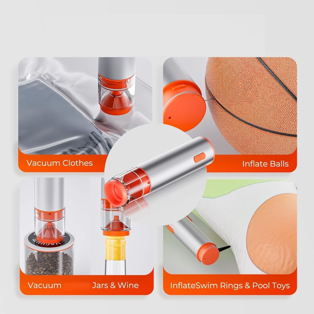 Vacuum Sealer Electric Canning Jar Sealer Suitable for Various Jar Sizes and Bag