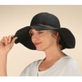 thumbnail image 3 of Sunlily Roll-n-Go Sun Hat (Black), 3 of 3