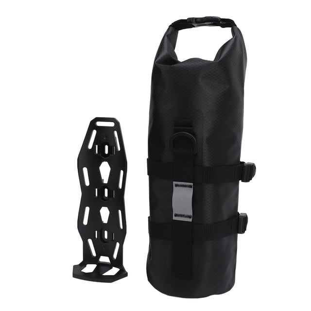 Bolsa Para Horquilla Delantera De Bicicleta, Tiras Reflectantes Impermeables De Gran Capacidad De 5L Fácil De Instalar Bolsa Para Rejilla Delantera De Bicicleta Resistente Para