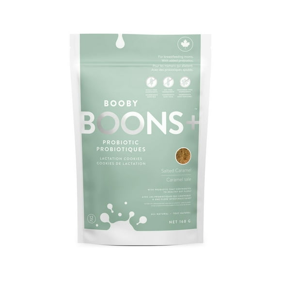 Probiotic Lactation Cookies Caramel, BOONS+ Probiotic Cookies Caramel
