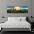 thumbnail image 5 of Epic Art 'Seychelles - View from Curiese Island' by Epic Portfolio, Acrylic Glass Wall Art, 3 Piece Set, 72" x 24", 5 of 8
