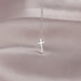 thumbnail image 4 of Anavia Coworkers Christmas Gifts Sterling Silver Cross Necklace, New Year Gift Necklace Card for Teacher Boss, 4 of 7