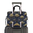 thumbnail image 2 of FORMRS 16" Laptop Bag Carrying Sleeve Case with Handle Travel Shoulder Briefcase, Gold Art Pattern, 2 of 8
