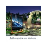 60-120 Inch Portable 16:9 White Outdoor Home Projector Curtain ...