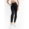 thumbnail image 5 of ELIETIAN Fleece-Lined Twill Leggings for Women – One Size 0-8, Seamless, Tummy Control, Warm & Comfortable, 5 of 8
