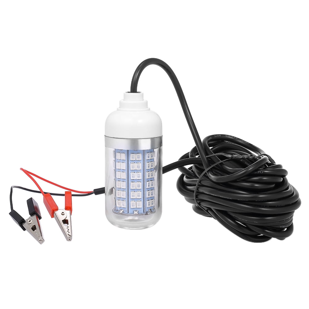 Alomejor Lampe Pêche Submersible LED 15W – 108 Perles, Verte, IP68, Câble 5m