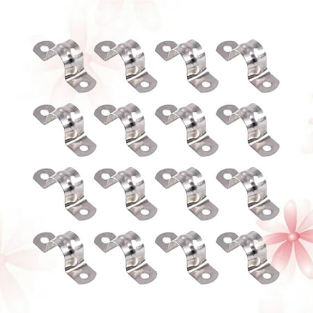 

30 Pcs Fixed Pipe Clamp High Performance Clasp U Shape Pvc Clamps Stainless Steel Belt