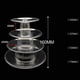 thumbnail image 3 of 4 Tier Clear Round Macaron Display Stand For Wedding, Birthday, Macaroons, Desserts, Cakes, 3 of 5