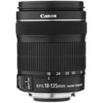 thumbnail image 5 of Canon EOS 77D DSLR Camera with 18-135mm is USM Lens + UV FLD CPL Filter Kit + 4 PC Macro Kit + Wide Angle & Telephoto Lens + Camera Case + Tripod + Card Reader - Intl Model, 5 of 5