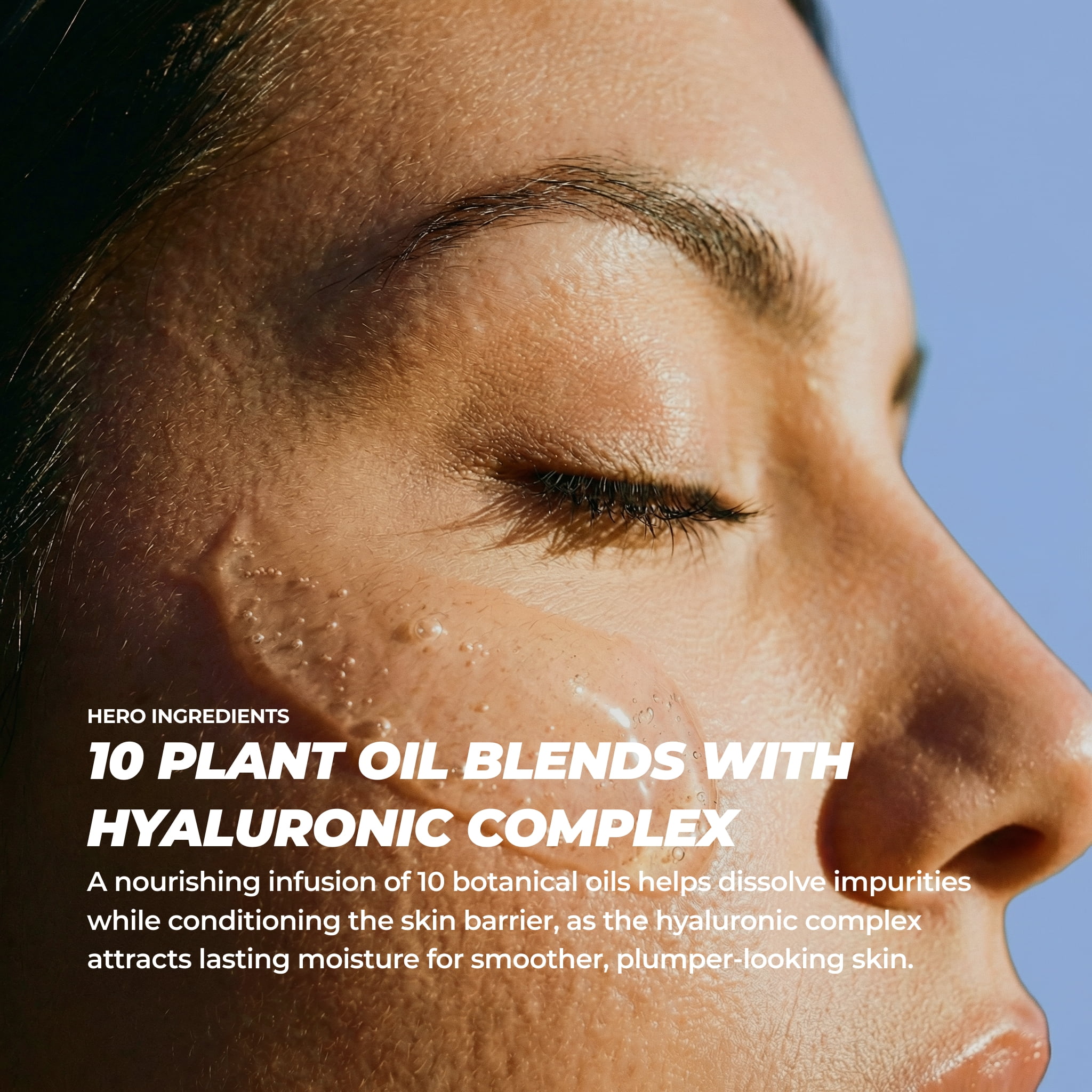 Huile nettoyante – Huile en Lait nettoyant Nettoyage en douceur, hydratation luxueuse - 120 ml