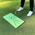thumbnail image 2 of Estera de entrenamiento de Golf para columpio, estera de entrenamiento de Golf, juego de ayuda para entrenamiento de Mini Golf de bateo, 2 of 4