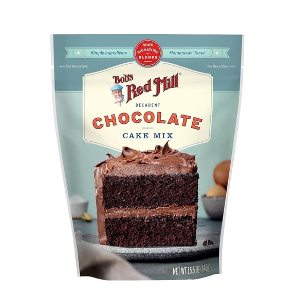 Bob's Red Mill Decadent Chocolate Cake Mix 15.5 oz.