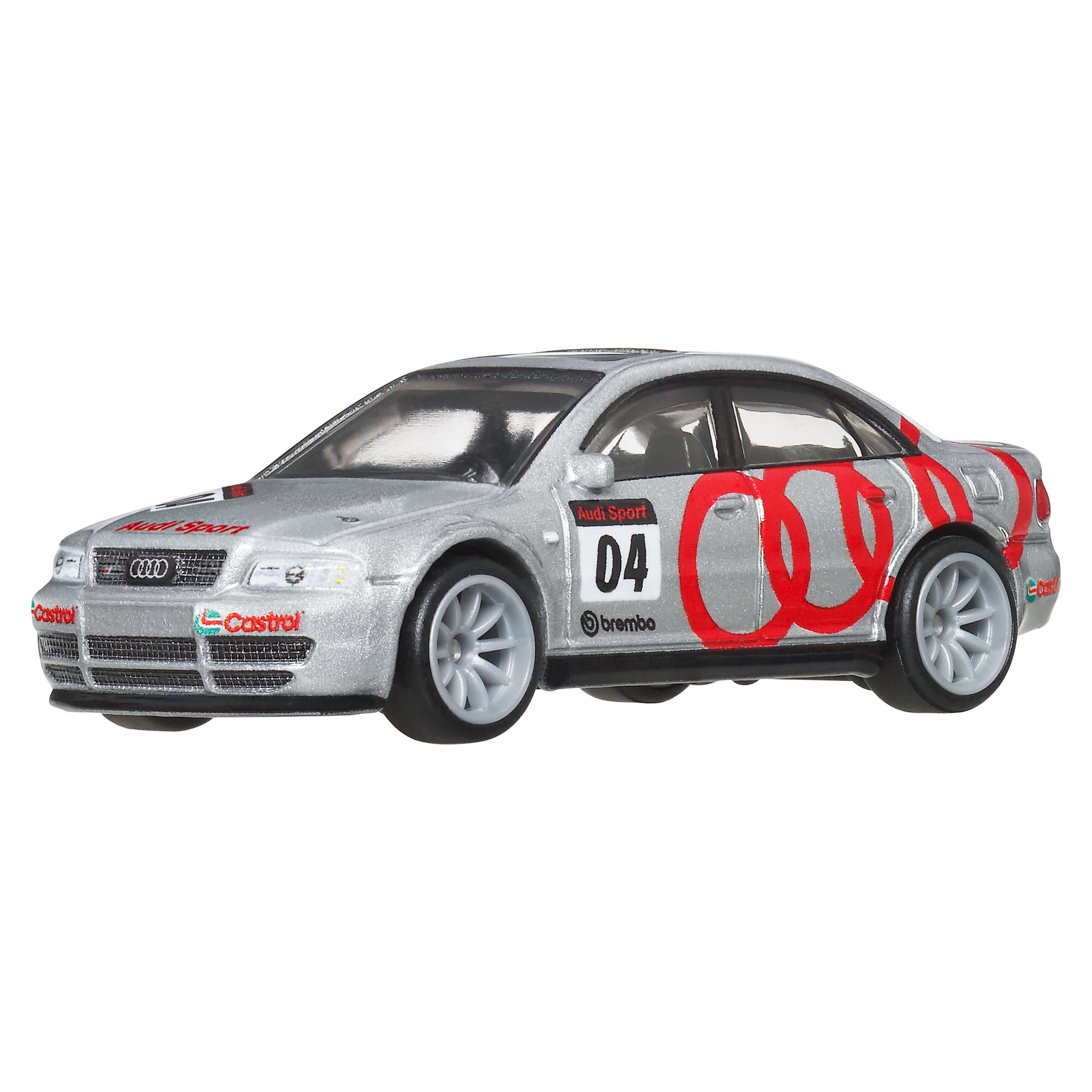Hot Wheels Team Transport Truck & Race Car, Gift for Racing Collectors