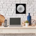 thumbnail image 4 of Stupell Industries Modern Dandelion Black & White Photograph Canvas Art, 17 x 17, by Aledanda, 4 of 8