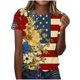 thumbnail image 2 of Haivin Rapbin T Shirts for Women Short Sleeve Tshirts Loose Fit Lightweight Soft Casual Summer Spring Tee Tops, 2 of 5