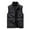 Black Tops for Men, variant on IYTR Men's Outdoor Fleece Vest Warm Sleeveless Jacket Stand Collar Multi-Pockets Waistcoat Male Winter Coats Windproof Thermal Vest