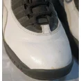 thumbnail image 3 of Ni - ke Ni - ke Air Jordan 10 X Retro Chicago Bulls White Black Red 310805-100 Mens 8.5, 3 of 5