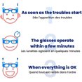 thumbnail image 3 of SHAR Glasses - Silver - Anti Motion Goggles - Original Boarding Ring Technology Against Motion Sickness and Seasickness, 3 of 4