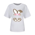 thumbnail image 3 of Blusas sueltas casuales con estampado interesante y cuello redondo para mujer Fridja bn1254, 3 of 7