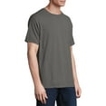 thumbnail image 3 of Hanes Men's and Big Men's ComfortWash Short Sleeve Pocket Tee, Up To Size 3XL, 3 of 6