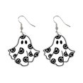 thumbnail image 1 of pendientes de elementos de halloween, pendientes divertidos de halloween, 1 of 5