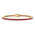thumbnail image 2 of Amsterdam - 7 Carat Red Ruby Tennis Bracelet, 2 of 3