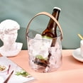thumbnail image 2 of CSCHome Clear Food Container with Handle Party Drinks Plastic Container for Wine, Champagne or Beer Bottles, 2 of 5