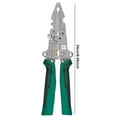 thumbnail image 2 of Multi-Functional Cable Stripping Pliers - Foldable Stripper with Voltage Tester & Measuring Pen, Ergonomic Wire Stripper for Electrical Work, Durable Tools for Cable Stripping, Multicolor, 2 of 9