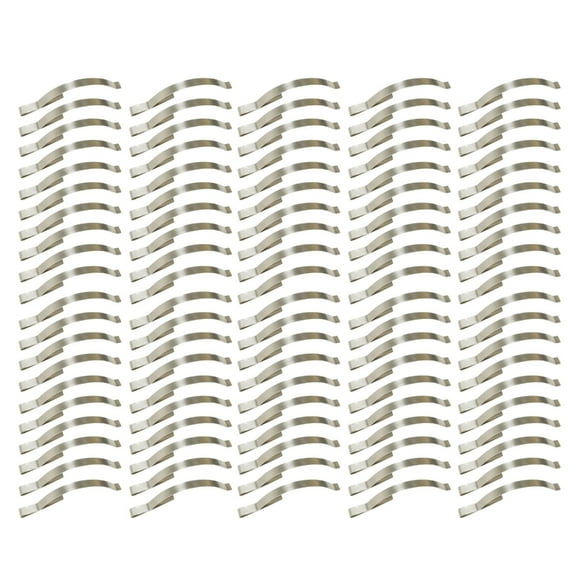 100pcs Window Screen Clip Set Steel Tension Springs Screen Stabilizing Clips for Securely Holding Screens in Frames
