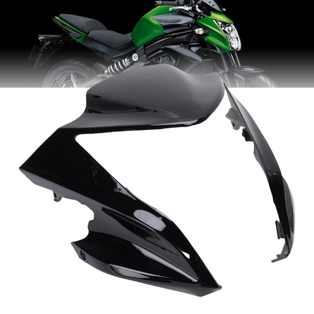 Cubierta De Carenado De Faros De La Nariz Superior Delantera, Capucha De Cardado De Faros De Motocicleta De Ajuste Sin Costuras Para El Reemplazo De Motocicleta Para ER6N ER-6N