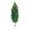 White pot, variant on 5FT Pencil‑Style Artificial Bay Laurel Topiary Tree, Realistic Adjustable Faux Plant for Indoor Outdoor Home Decor