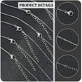 thumbnail image 5 of 20 Pcs 21.65 inch Necklace Chains 1.6mm 304 Stainless Steel Link Cable Chain Necklaces Snake Chains with Chain Extender, 5 of 6