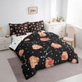 thumbnail image 2 of Erosebridal Cute Capybara Kids Twin Bedding Sets, Astrology Stars Sky Bedding Comforter Set, 7 Pieces, 2 of 7