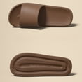 thumbnail image 5 of YOUYEDIAN House Womens Slippers Summer Indoor Shoes Fashion Comfy Sandals Beach Slides (Brown), 5 of 9