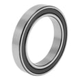 thumbnail image 1 of Unique Bargains Roulements à Billes Rainures Profondes 6914VV 70x100x16mm P4 Double Joint en Caoutchouc Roulements Lubrifiés 1 Pce Roue de Scooter Planche à Roulettes Universelle Ton Argent Noir, 1 of 6